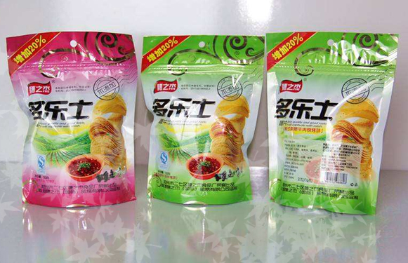  彩印塑料食品包装袋设计流程