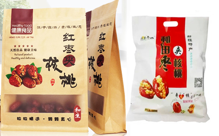 红枣夹核桃仁独立包装袋的设计图片大全
