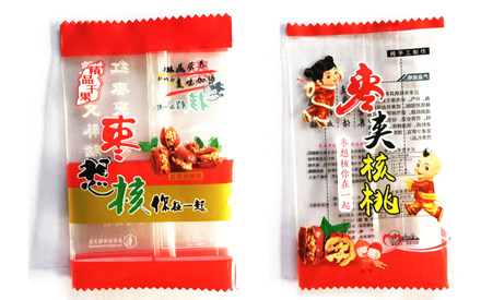 红枣夹核桃仁独立包装袋的设计图片大全