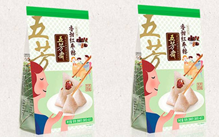 江嘉兴五芳斋粽子包装袋