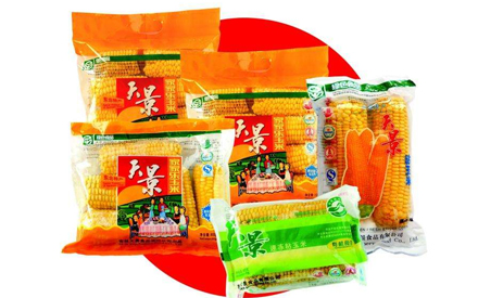 甜玉米，水果玉米包装袋