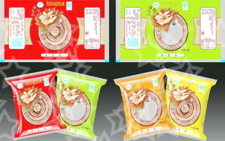 月饼包装袋设计展开图图片