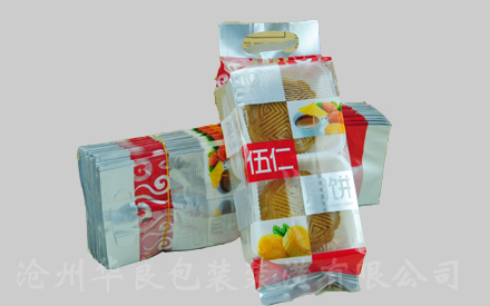 2017中秋月饼四连包装袋批发图片